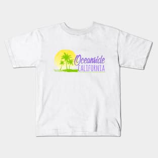 Life's a Beach: Oceanside, California Kids T-Shirt